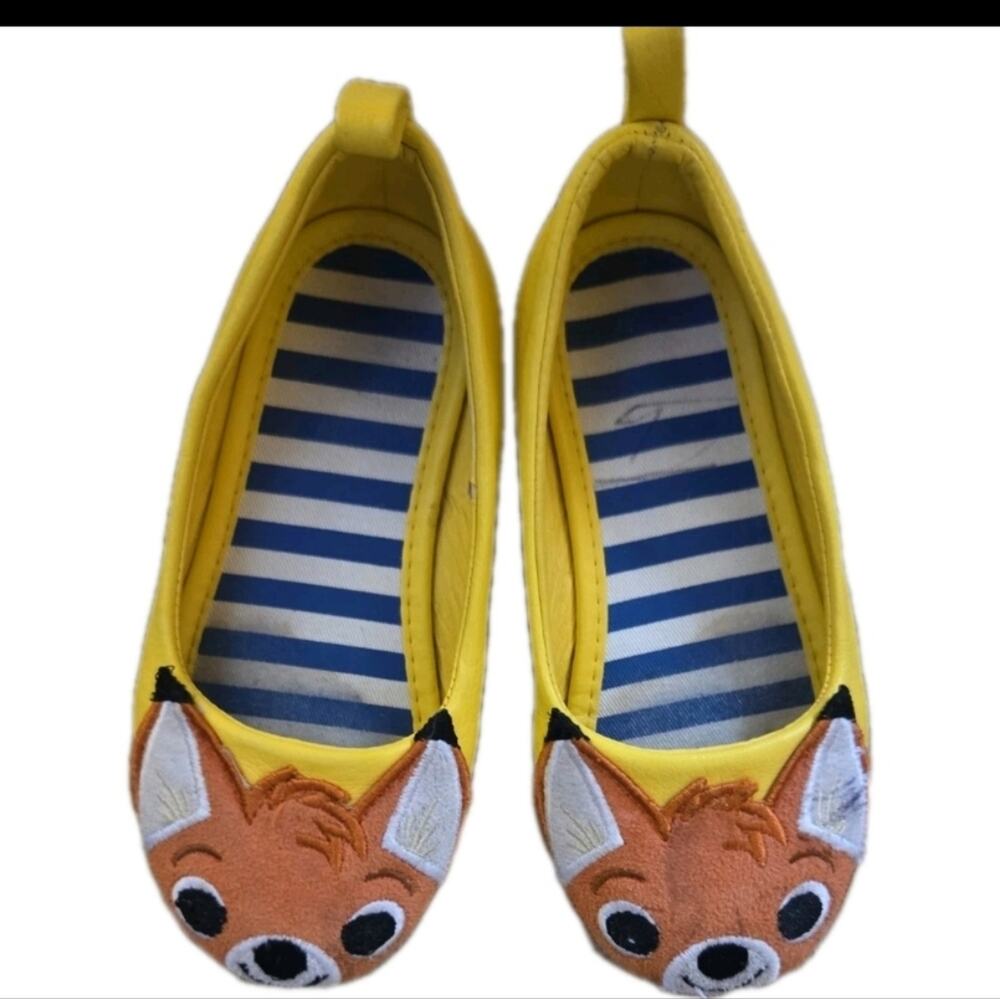 Disney Fox And Hound Toddler Flats Sz 10